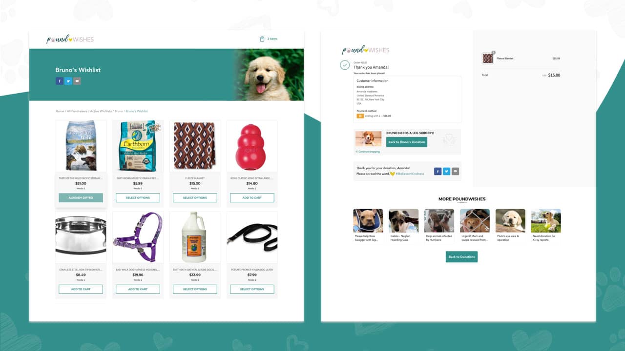 Animal gift registries - an innovation is gift giving