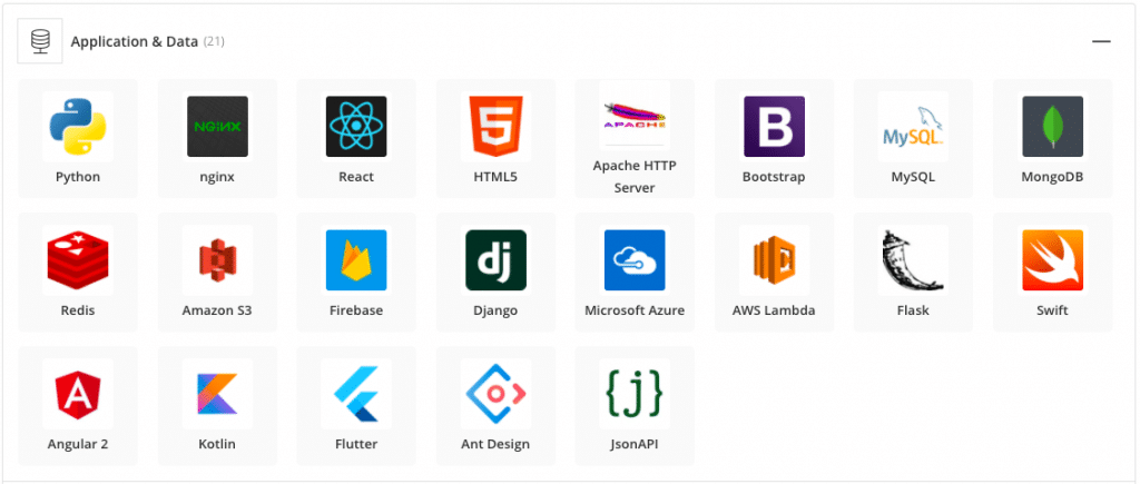 Ignitesol's preferred application and data tech stack